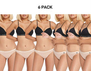 Bonds Womens Hipster Refined Gee Stretchable and Comfortable Undie 6 Pack WUVEA