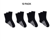Bonds Mens Logo Cushioned Crew Socks Extra Comfort Smooth Seams 12 Pack SXMW3N
