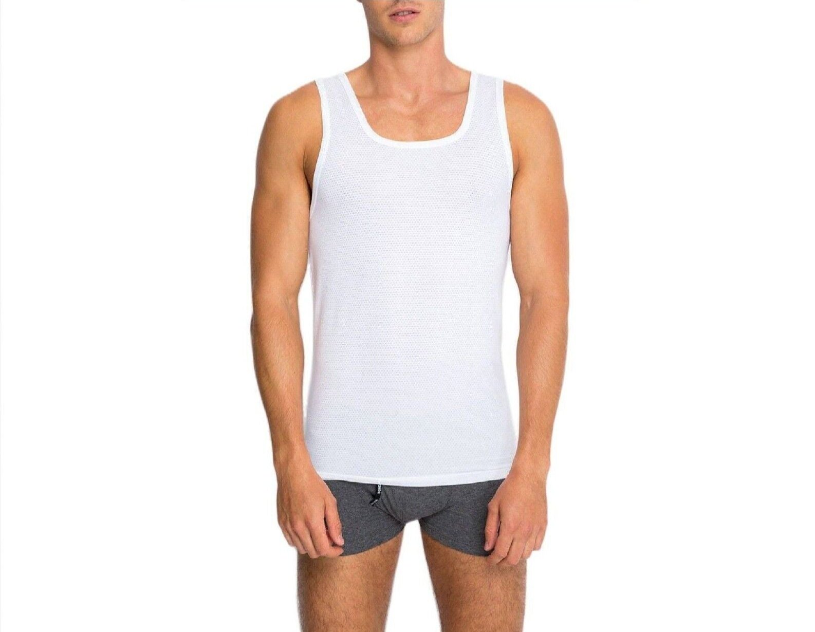Bonds Mens New Coral Island Singlet Comfy and Breathable Feeling MXQ7A