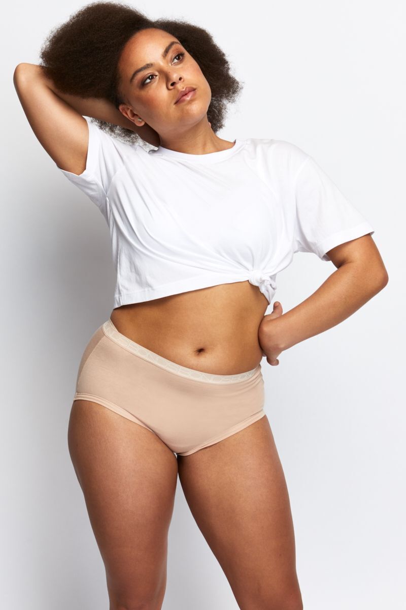 Bonds Womens Cottontails Full Brief Lightweight Soft Cotton 12 Pack WY5NA