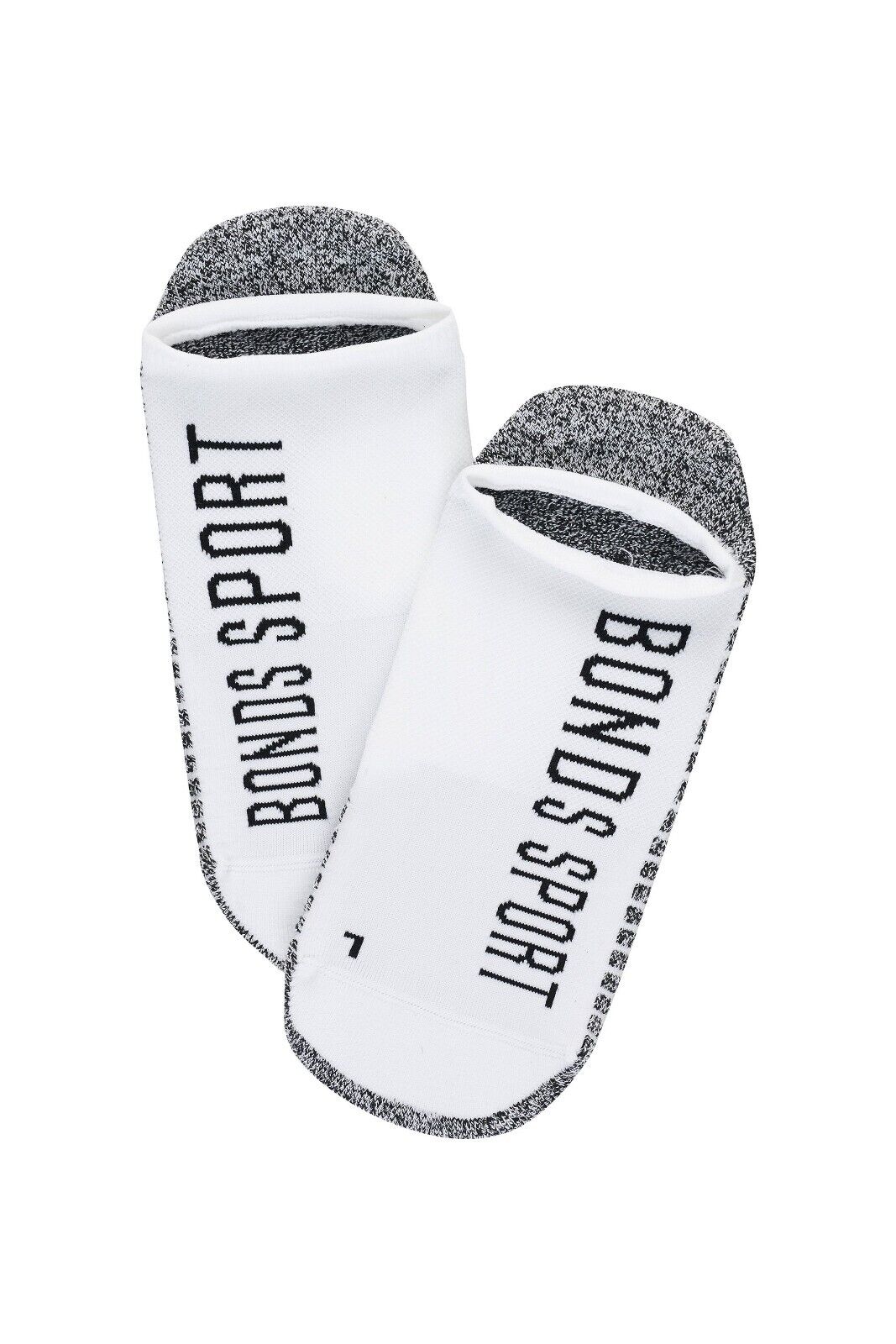 Bonds Mens Sport Tech No Show Sock Cushioned Shock-Absorbing Sole 2 Pack SYCK2N