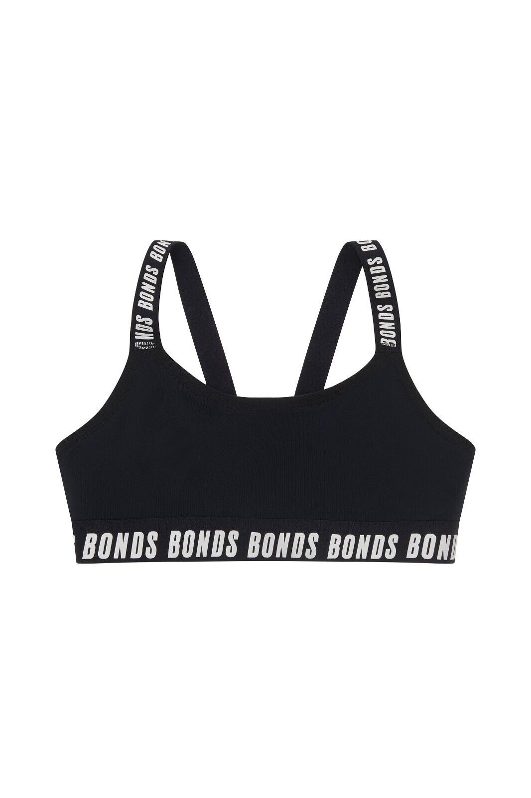 Bonds Girls Performance Pullover Crop Durable and Stretchy Bra 6 Pack UWH41A