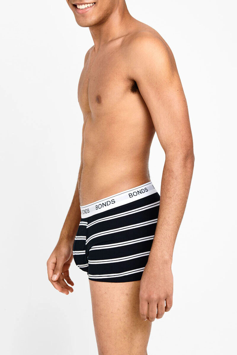Bonds Mens Guyfront Trunk Ultra Soft Elastic Waistband Seam Free MX3K