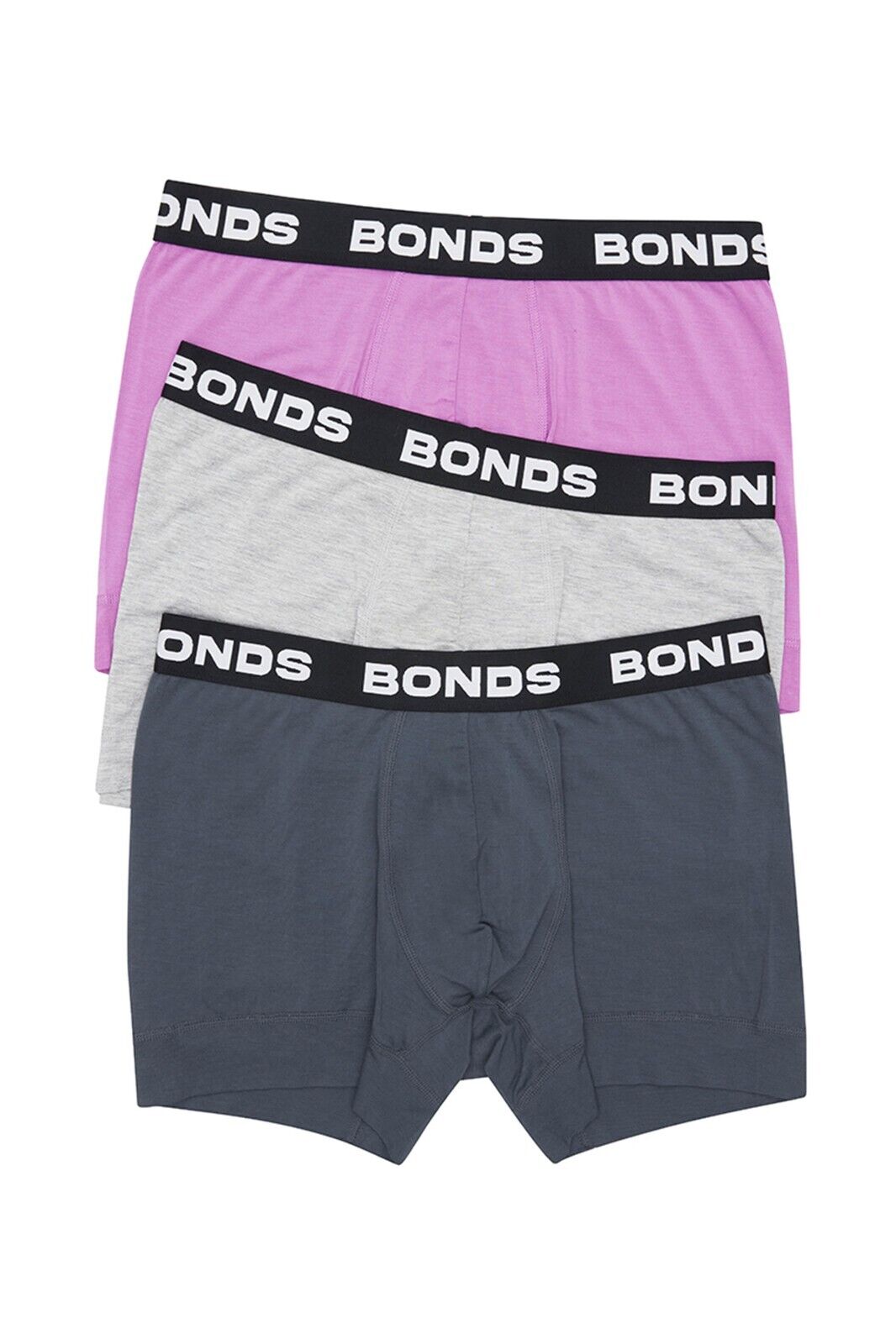 Bonds Mens Total Package Trunk Comfy Super Soft and Breathable 3 Pack MWK83A