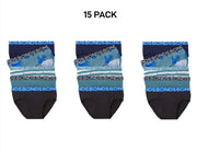 Bonds Boys Brief Soft Stretchable and Comfortable Contoured Fit 15 Pack UWNU5A