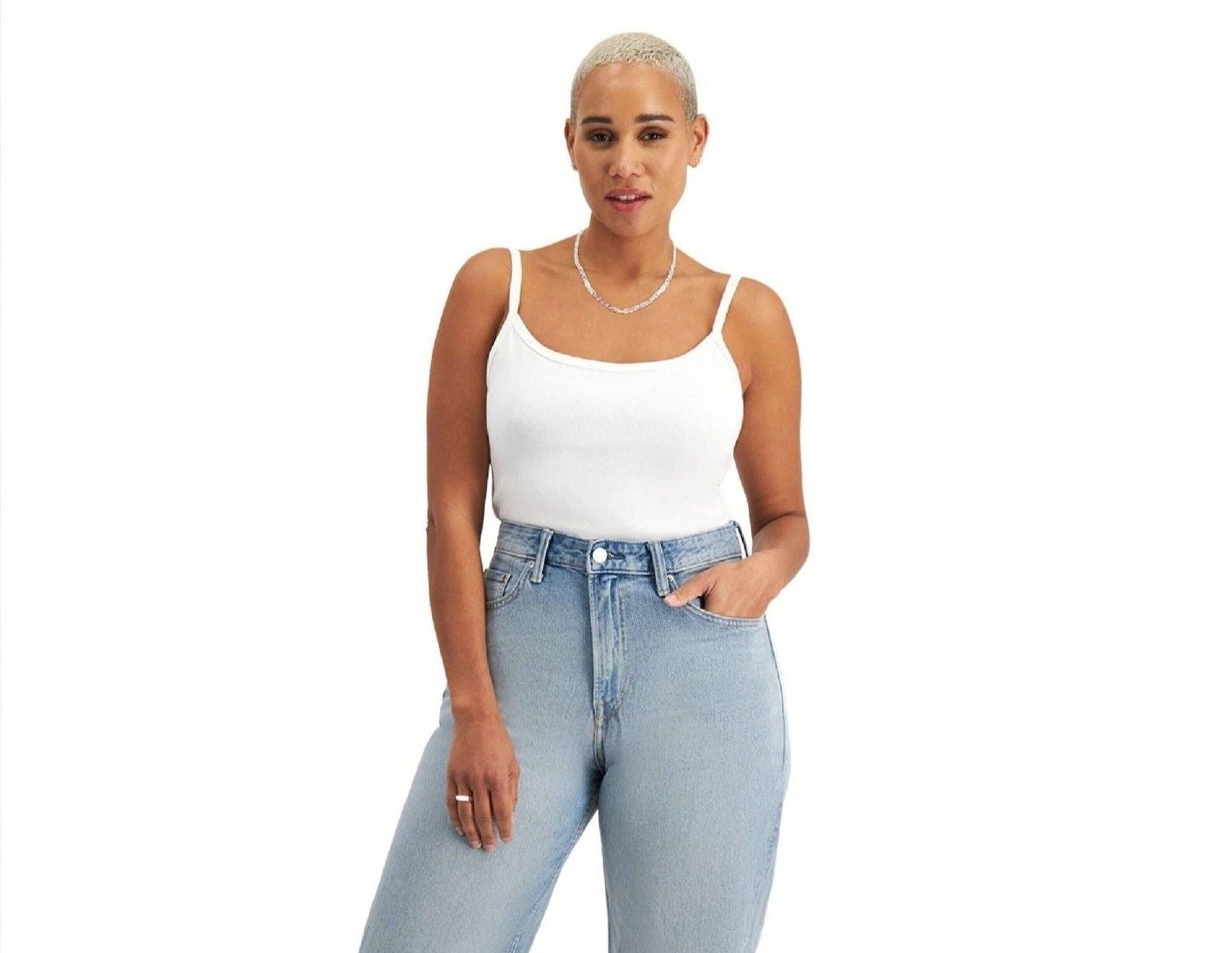 Bonds Womens Originals Cami Long Lasting Comfort Soft and Supportive Fit CR9BI