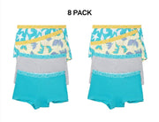Bonds Girls Shortie Full Coverage Modesty Ultimate Soft Waistband 8 Pack UWCA4A
