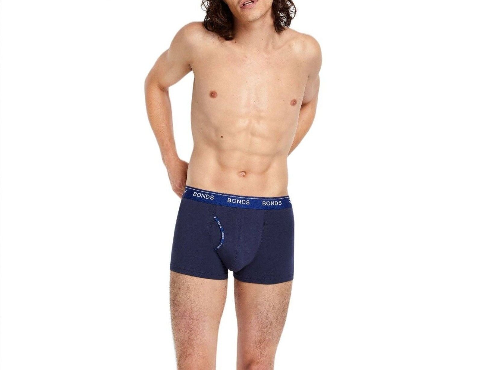 Bonds Mens Guyfront Trunk Stretchy Cotton Fabric Elastic Waistband MZVJ