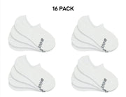 Bonds Mens Logo Light Sneaker Socks Cotton Breathable Mesh Panels 16 Pack SXKP4N