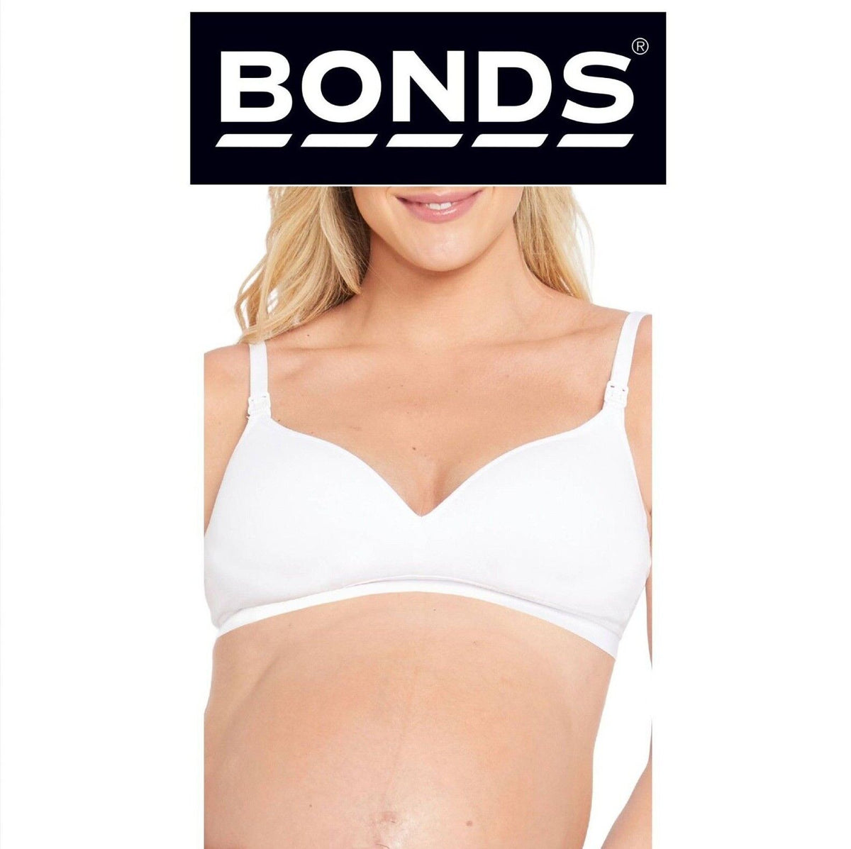 Bonds Womens Bumps Contour Maternity Wirefree Bra Comfy Flattering YYCCW