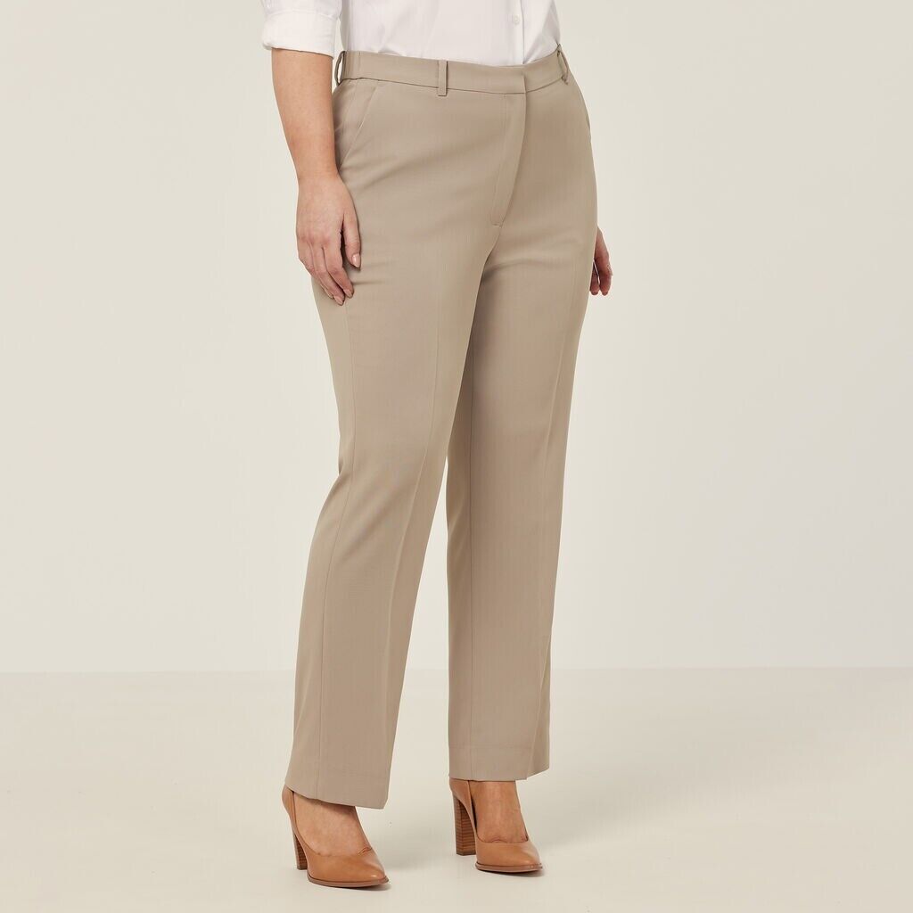 NNT Womens Crepe Lightweight Stretch Comfort Classic Straight Leg Pant CAT3YD-Collins Clothing Co