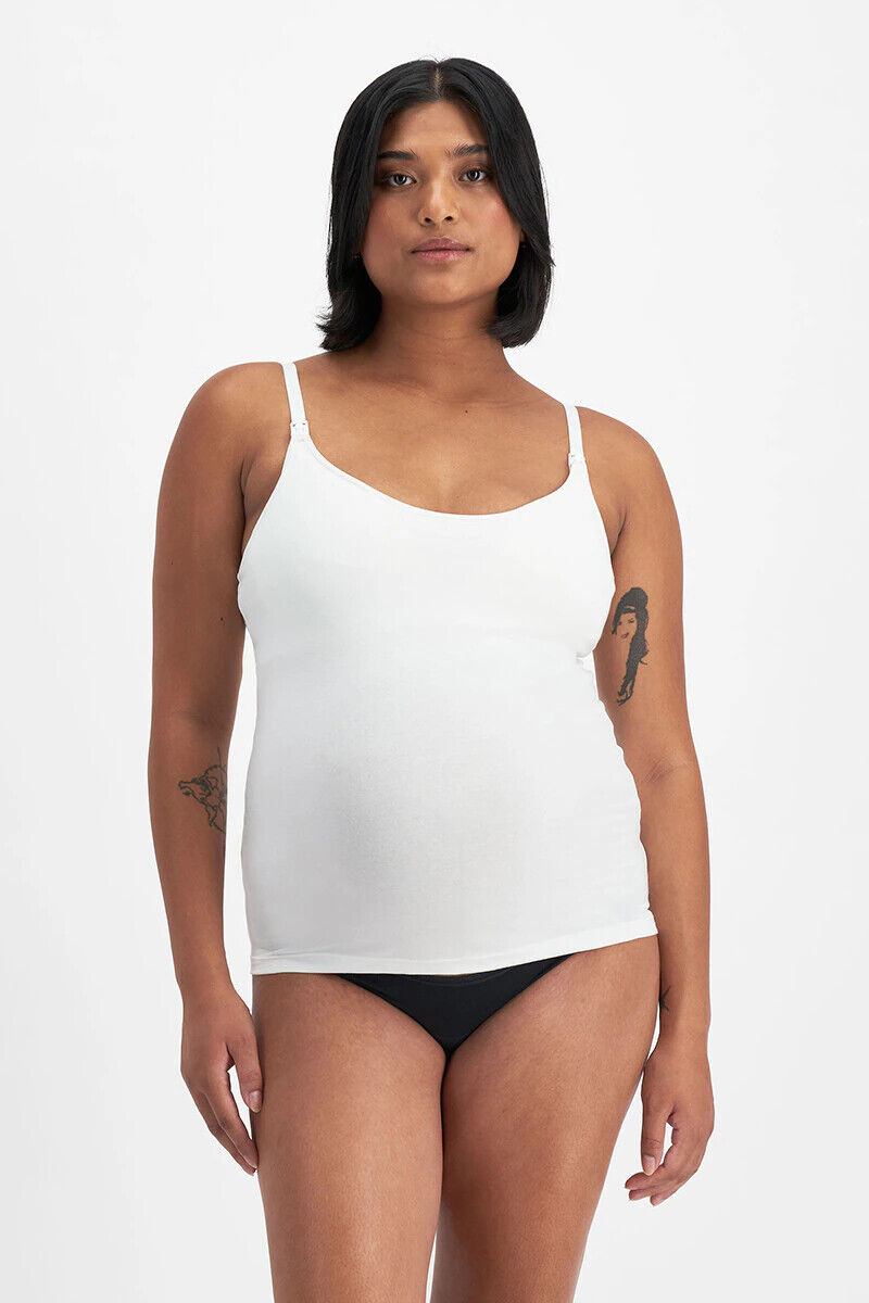 Bonds Womens Damn Dry Milk Leaks Scoop Cami Comfy Wirefree Support YWPV