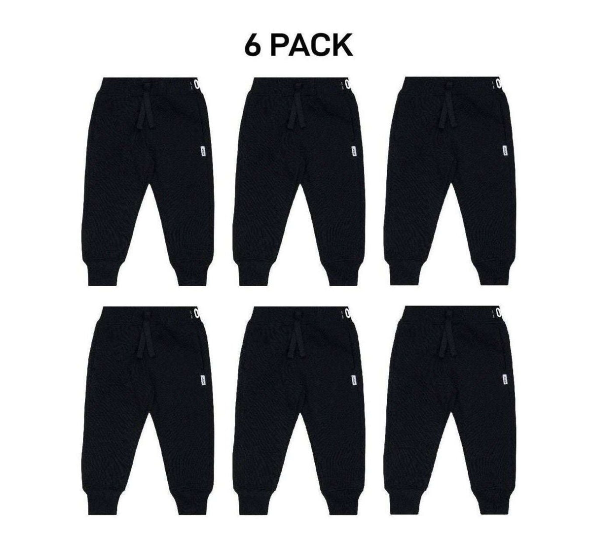 Bonds Baby Fleece Trackie Pants Stretchy Branded Waistband Snuggly 6 Pack KVRJA