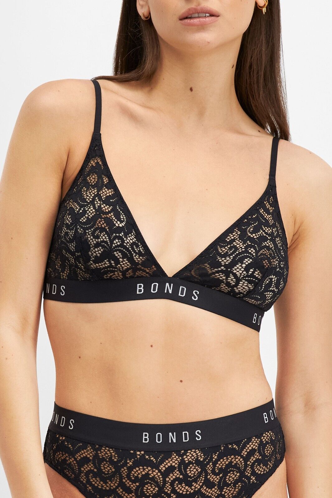 Bonds Womens Intimately Lace Triangle Bra Sexy Gorgeous Lacy Outer 6 Pack YWVY