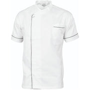 DNC Cool Breeze Modern Jacket Short Sleeve FREE Flat Top Chef Hat 1123
