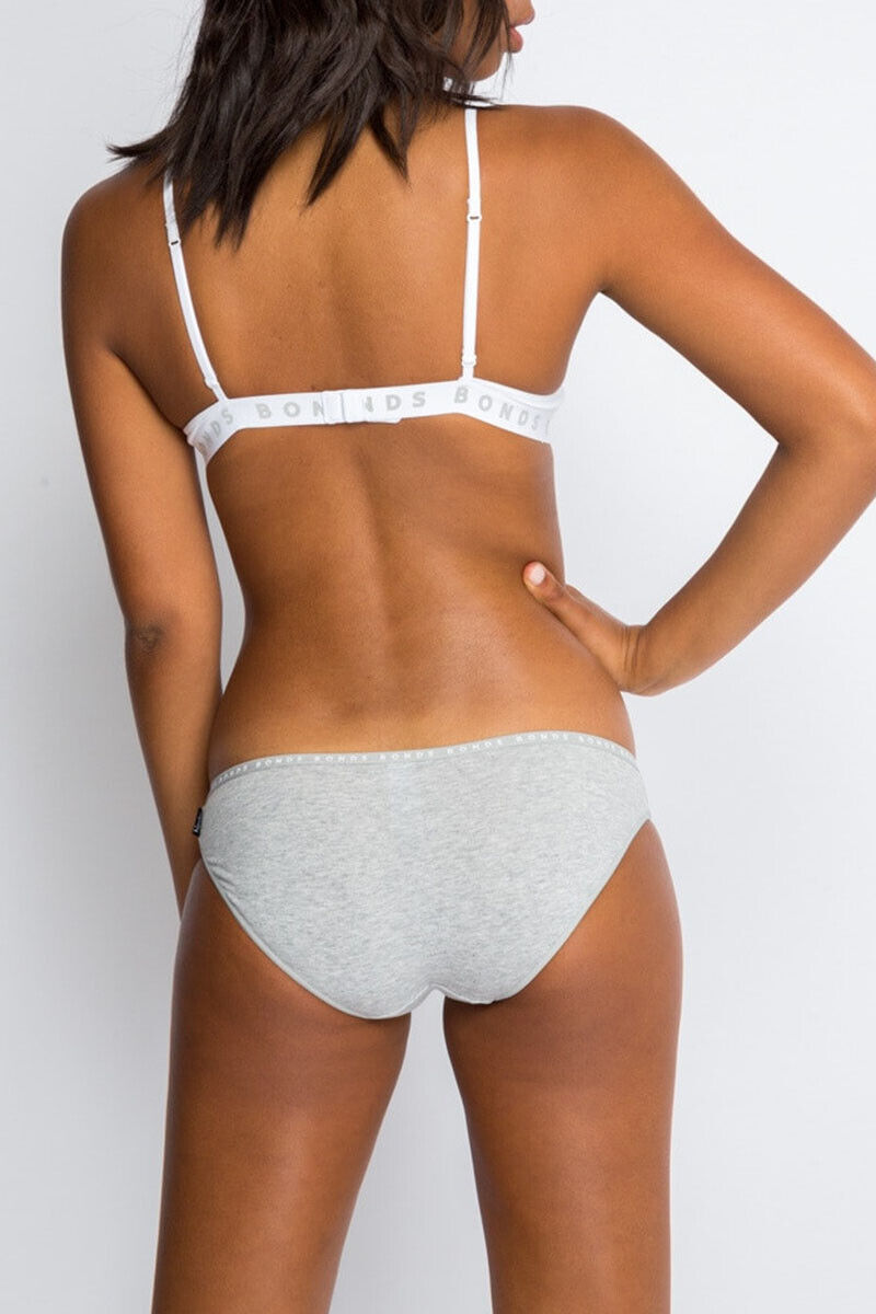 Bonds Womens Hipster Bikini Comfortable Coverage Low Rise Waist 6 Pack WUVXA