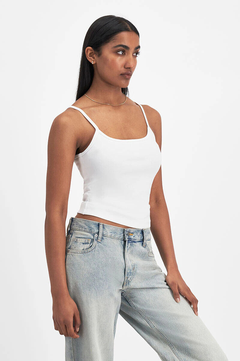 Bonds Womens Originals Cami Long Lasting Comfort Soft & Supportive 3 Pack CR9BI