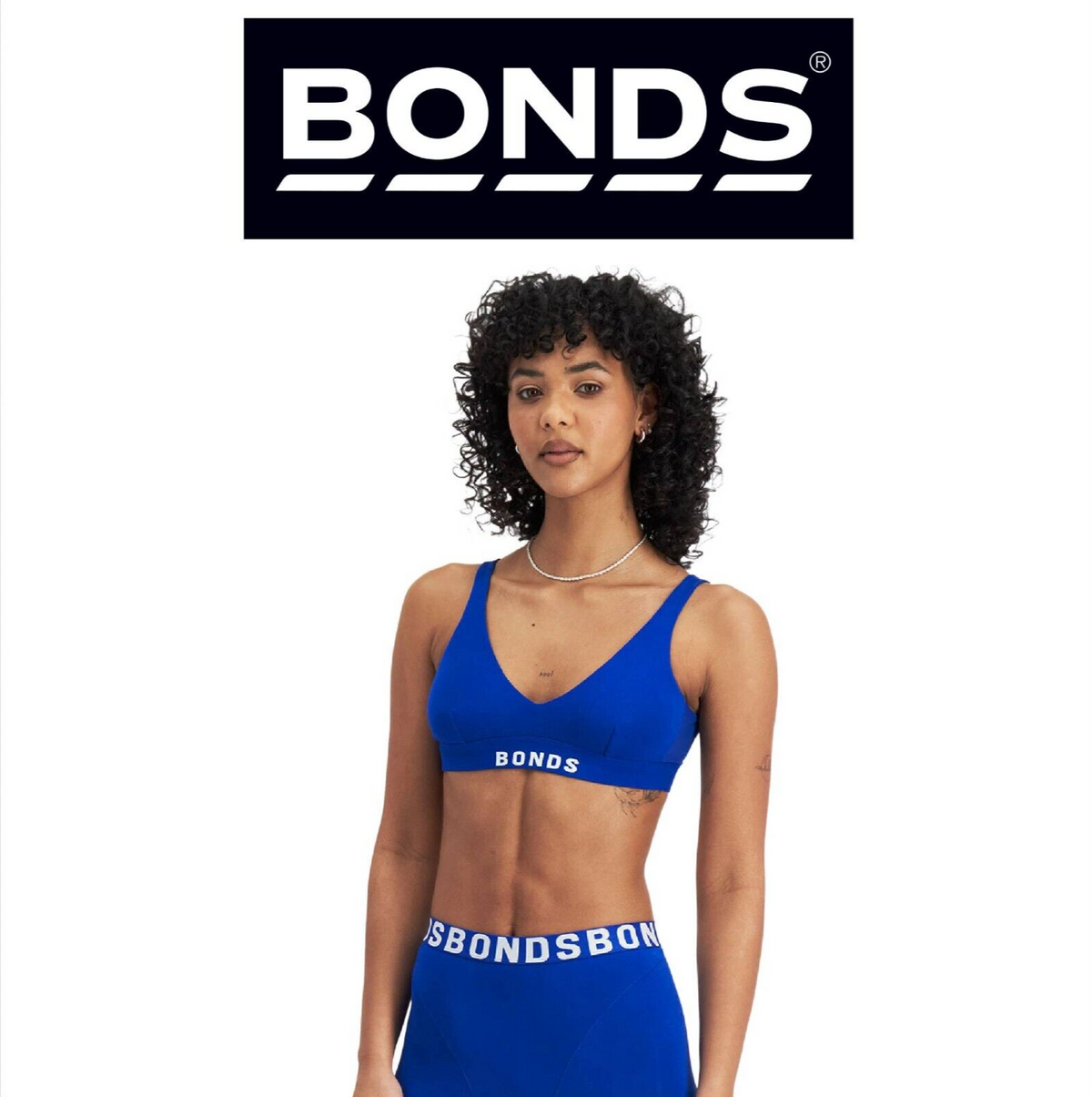 Bonds Womens Chafe Off Crop Ultimate Comfort Soft Fresh and Cooling Finish WR3X