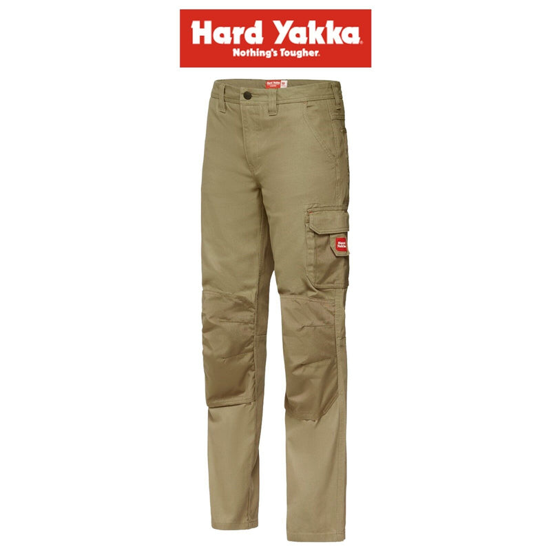  Hard Yakka 2 Pack Legends Work Tough Pants Cargo Panama Weave Cotton Y08079