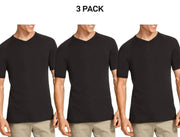 Bonds Mens Genuine V-Neck Raglan Tee Seamfree Sleeve in Smaller Size 3 Pack M976