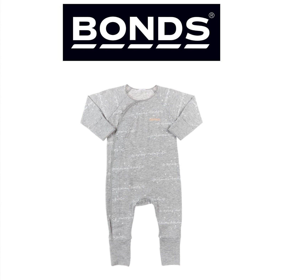 Bonds Baby Newbies Coverall Super Soft Cozysuit & Stretchable Fabic BXQBA