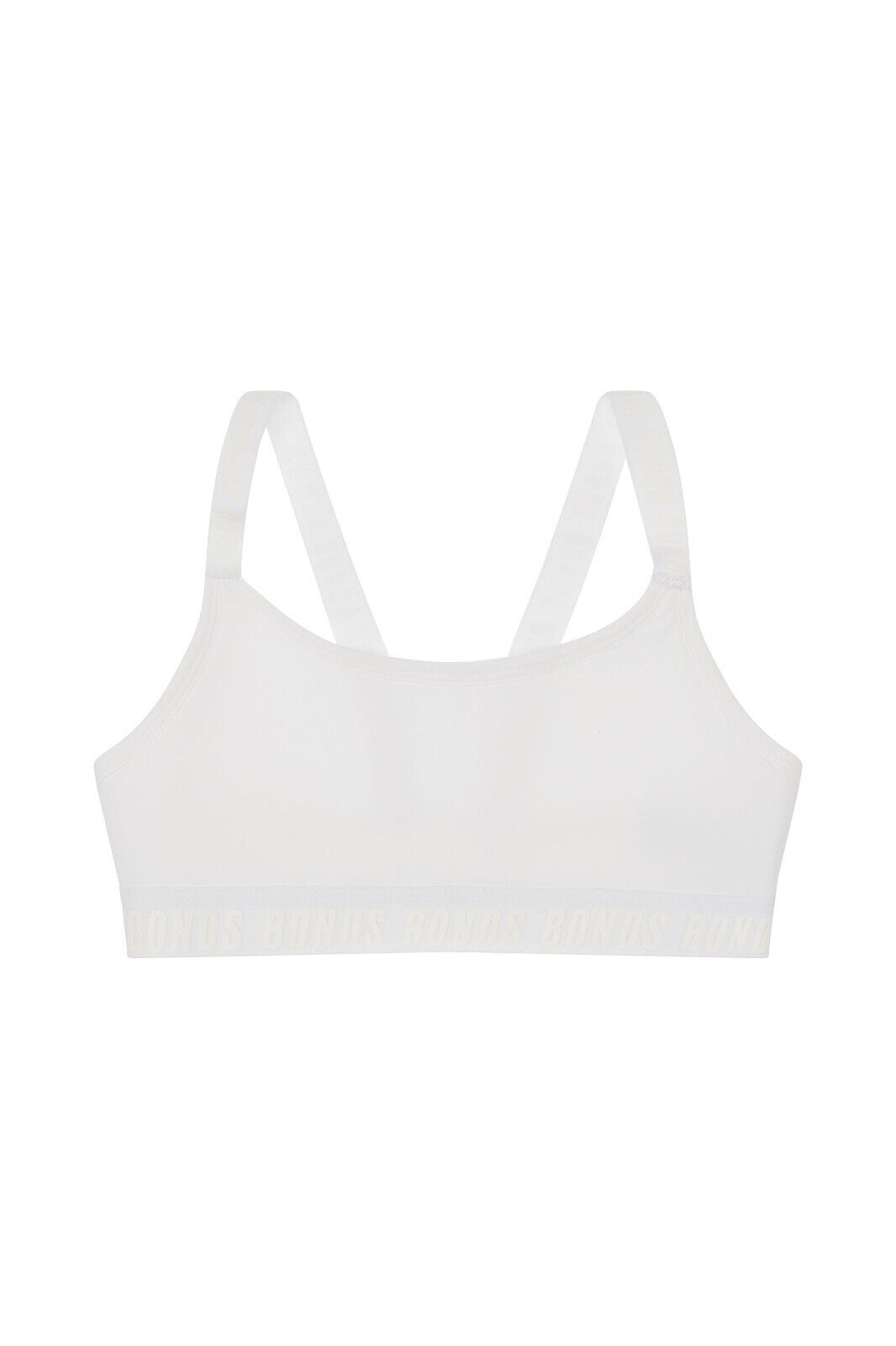 Bonds Girls Performance Pullover Crop Durable and Stretchy Bra 3 Pack UWH41A