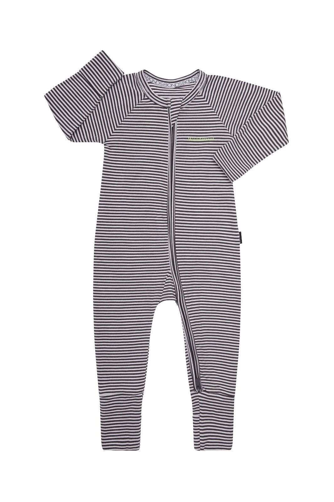 Bonds Baby  Wondersuit Two-way Zip Soft Cosy & Stretchable Fabric BZDYM