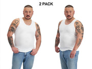 Bonds Mens Chesty Singlets Breathable Comfortable Side Seamfree 2 Pack M7WL