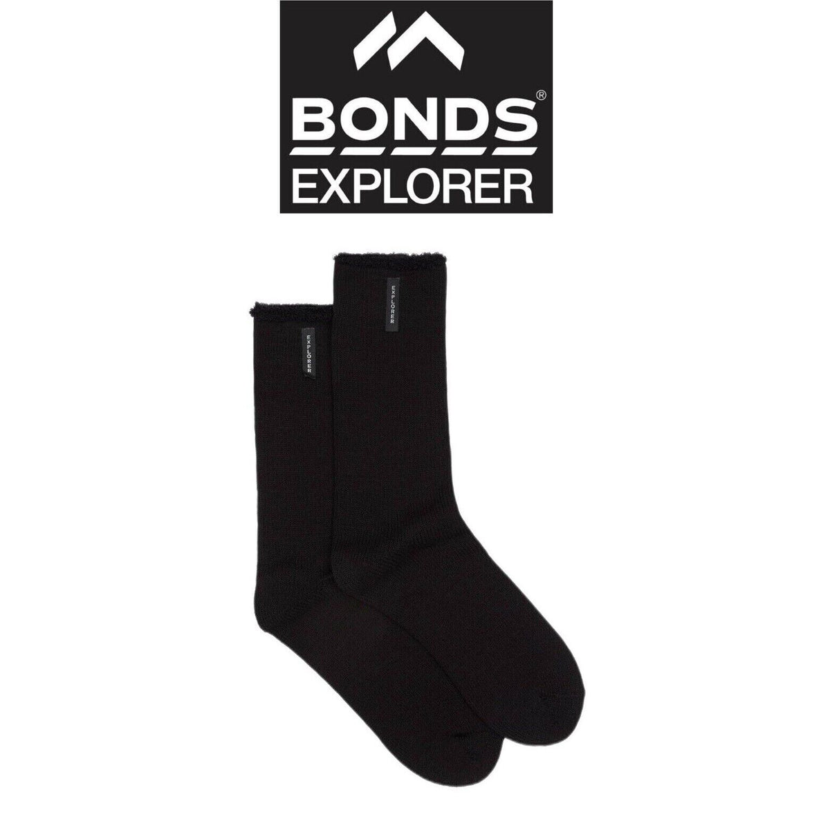 Bonds Explorer Original Wool Blend Crew Soft Cushioned Soles Sock S1138