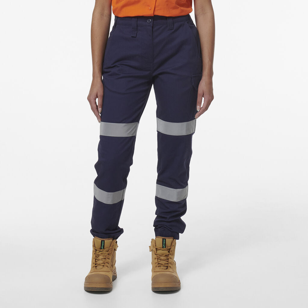 KingGee Womens Stretch Bio Motion Cuff Pant K43009-Collins Clothing Co