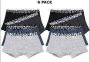 Bonds Boys Trunk Supportive Pouch with Comfy Coverage  8 Pack UWCD4A KGY