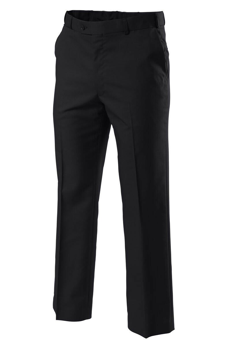 Mens Hard Yakka Classic Trousers Permanent Press Pants 4 PACK Flat Front Y02594
