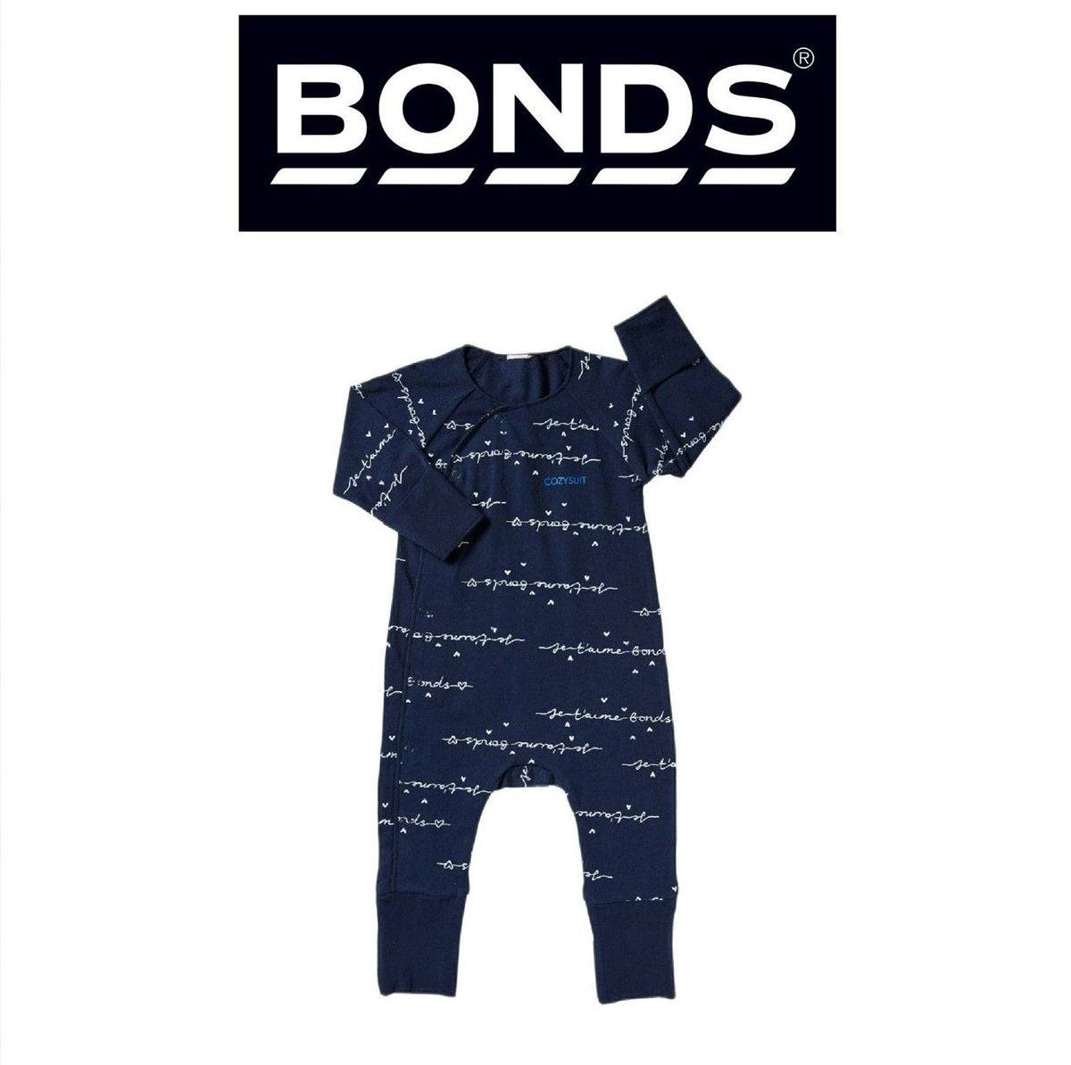 Bonds Baby Newbies Coverall Super Soft Cozysuit & Stretchable Fabic BXQBA