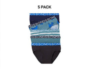 Bonds Boys Brief Soft Stretchable and Comfortable Contoured Fit 5 Pack UWNU5A