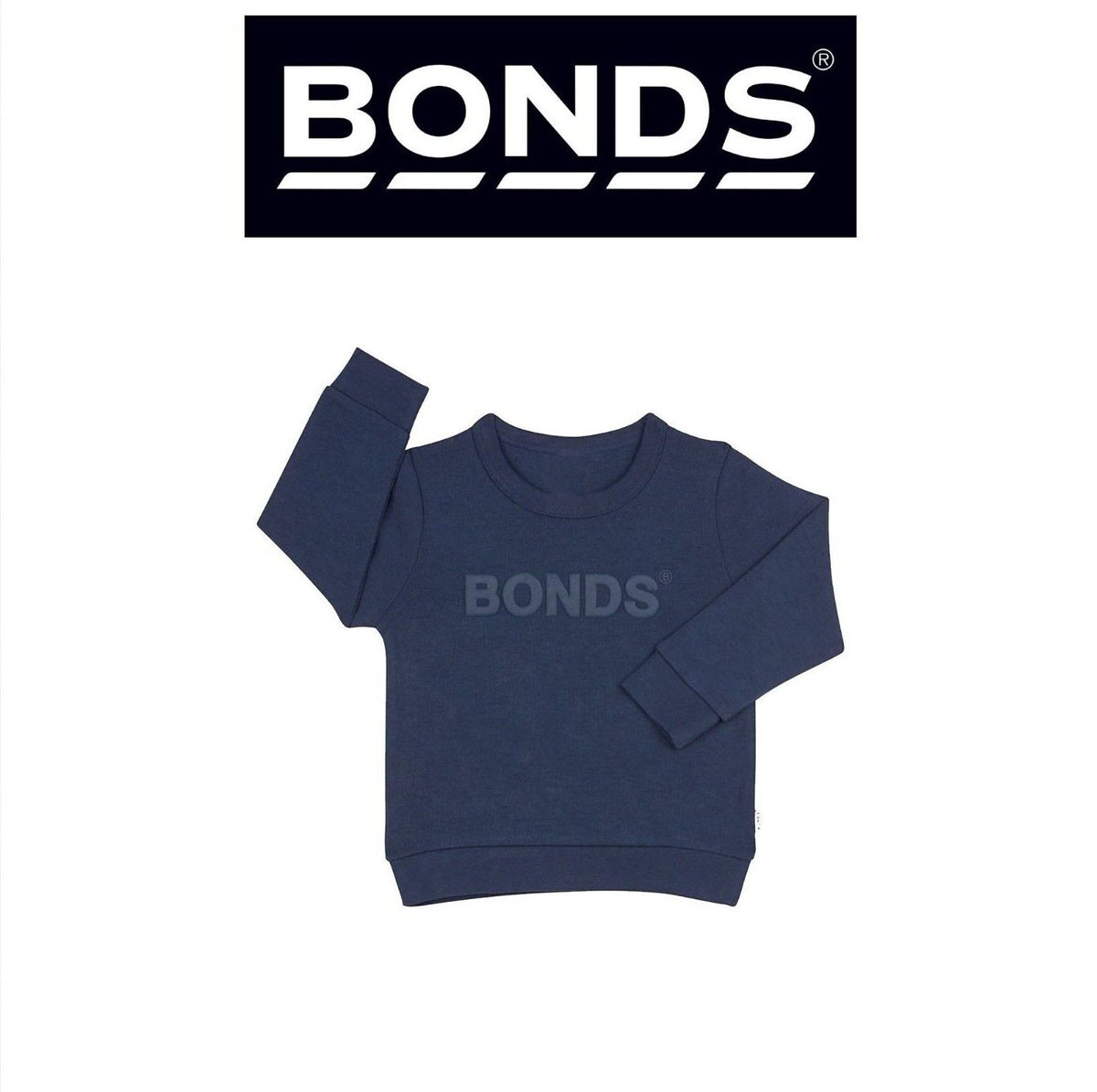 Bonds Baby Tech Sweats Pullover Ultimate Warm Comfort with Sporty Styling KVQTA