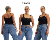 Bonds Womens Originals Cami Long Lasting Comfort Soft & Supportive 3 Pack CR9BI