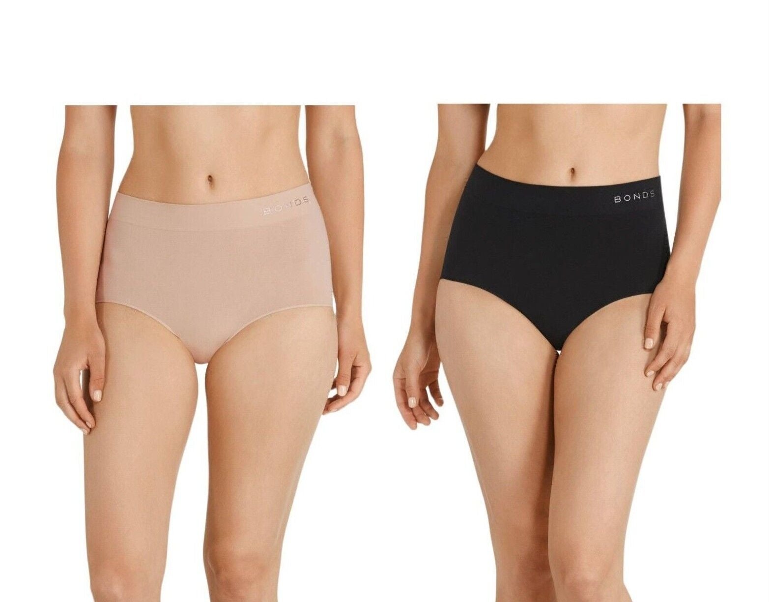 Bonds Womens Full Brief Seamless Comfortable Branded Waistband WWGAA