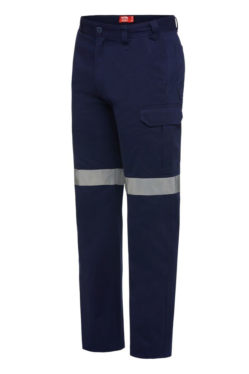 Mens Hard Yakka Core Drill Light Weight Pants Work Taped Cotton Cargo Y02965