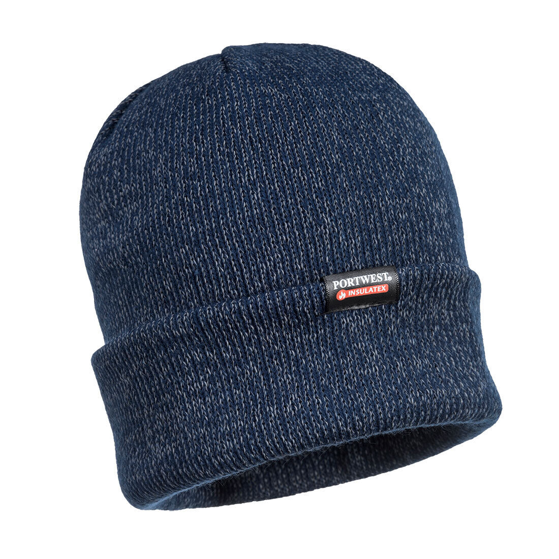 Portwest Reflective Knit Cap 2 Packs Insulatex Lined Acrylic Warmth Beanie B026