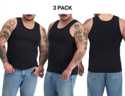 Bonds Mens Chesty Cotton Singlets Underwear Singlet Ribbed Cotton 3 Pack M757P