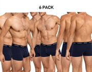 Bonds Mens Guyfront Trunk Stretchy Cotton Fabric Elastic Waistband 6 Pack MZVJ