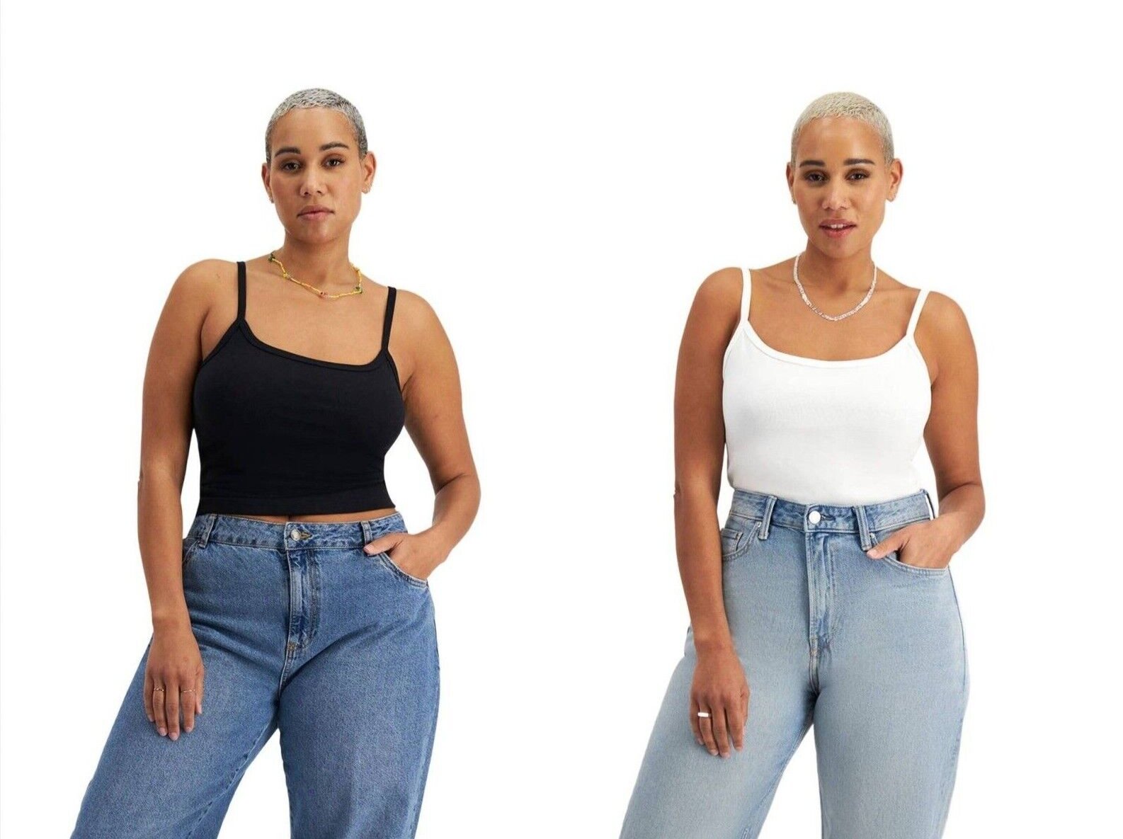 Bonds Womens Originals Cami Long Lasting Comfort Soft and Supportive Fit CR9BI