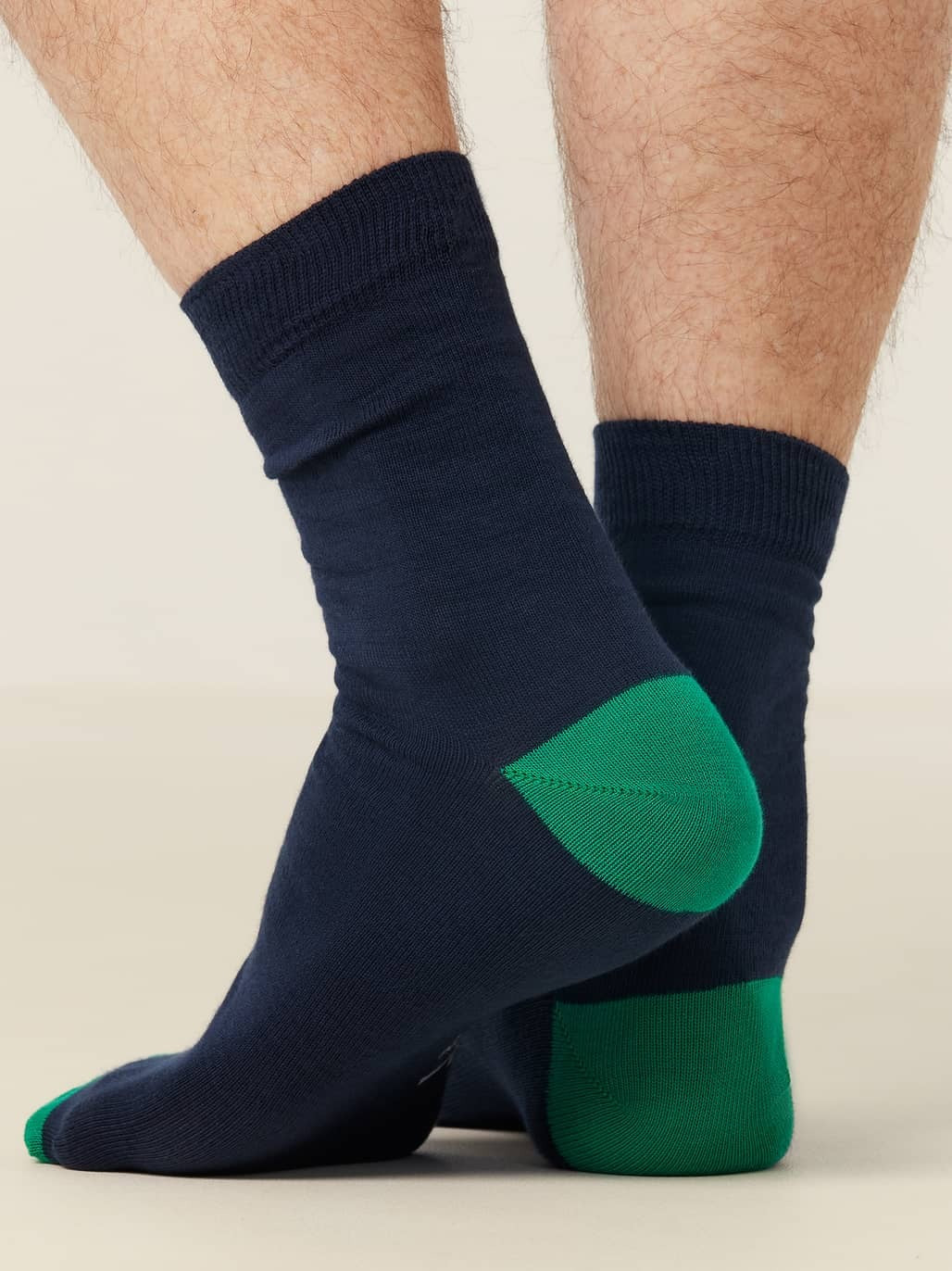 4PACK NNT Contrast Cotton Blend Crew Socks Unisex CATKW9