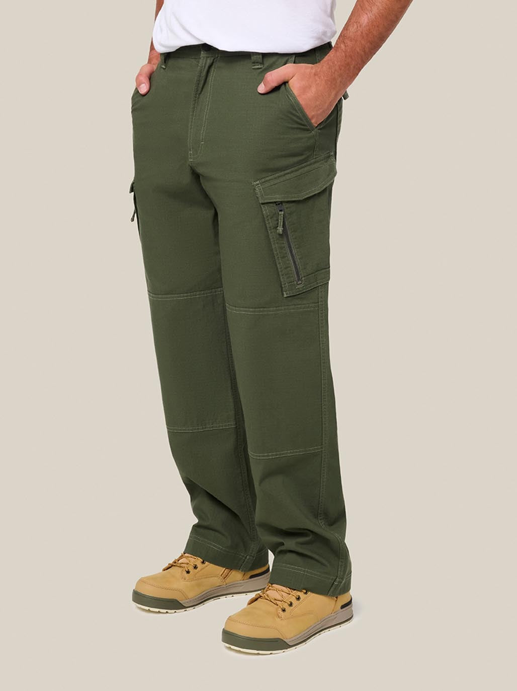 Hard Yakka Edge Ripstop Stretch Work Pant Durable Cargo Pants Y02014
