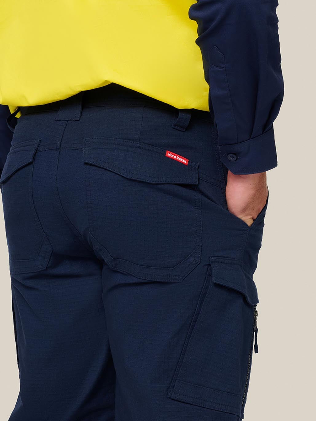 Hard Yakka Edge Ripstop Stretch Work Pant Durable Cargo Pants Y02014