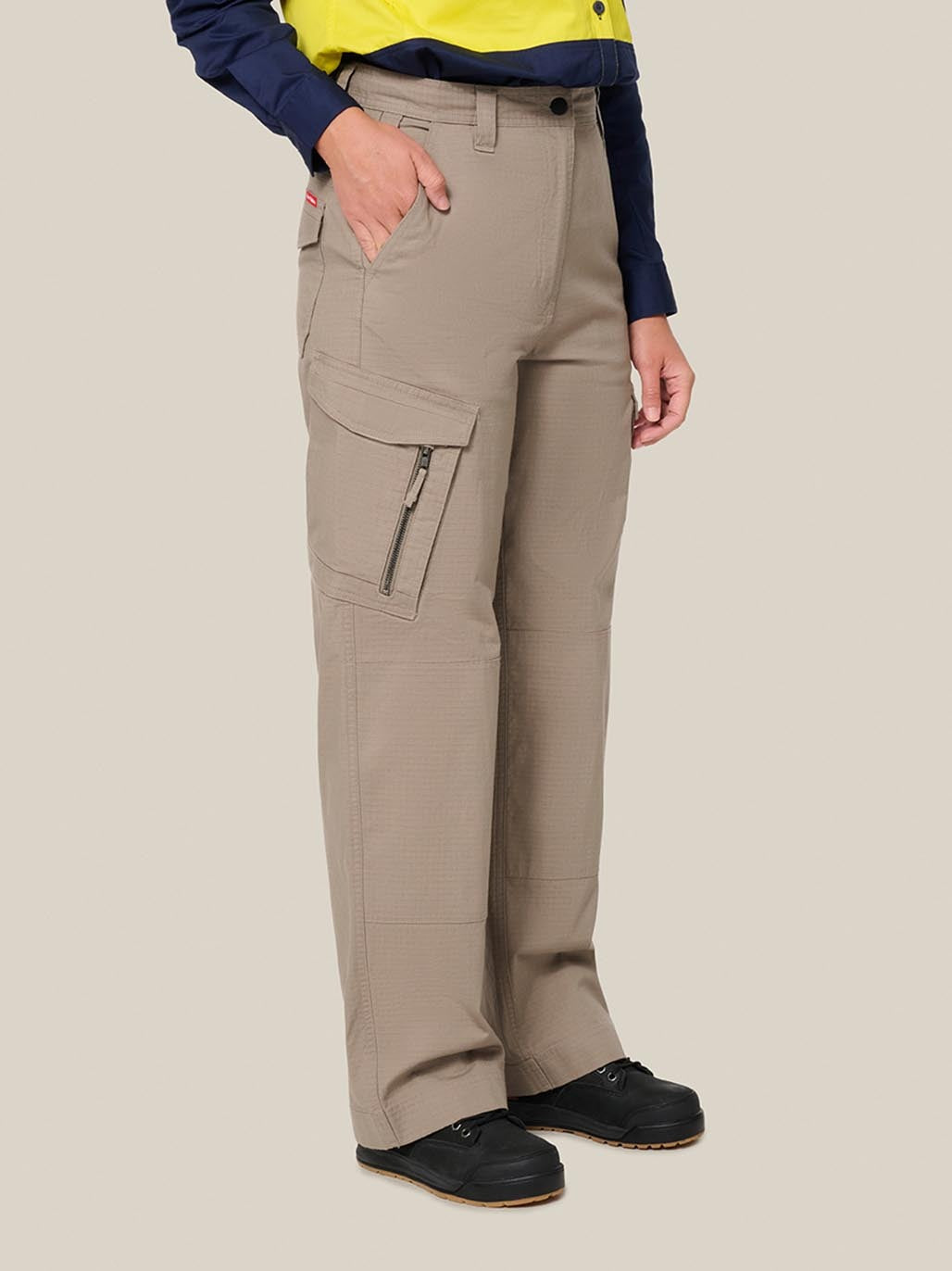 Hard Yakka Womens Edge Ripstop Stretch Work Pant Cargo Pants Y08150