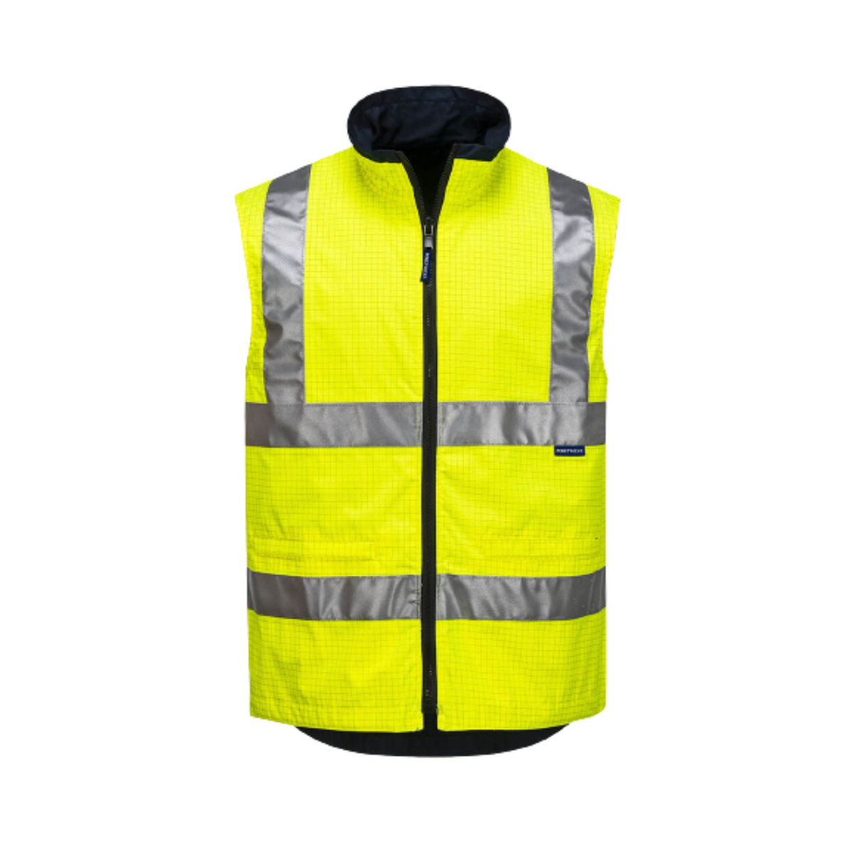 Portwest Antistatic Reversible Vest Reflective Taped Safety Work MA230-Collins Clothing Co