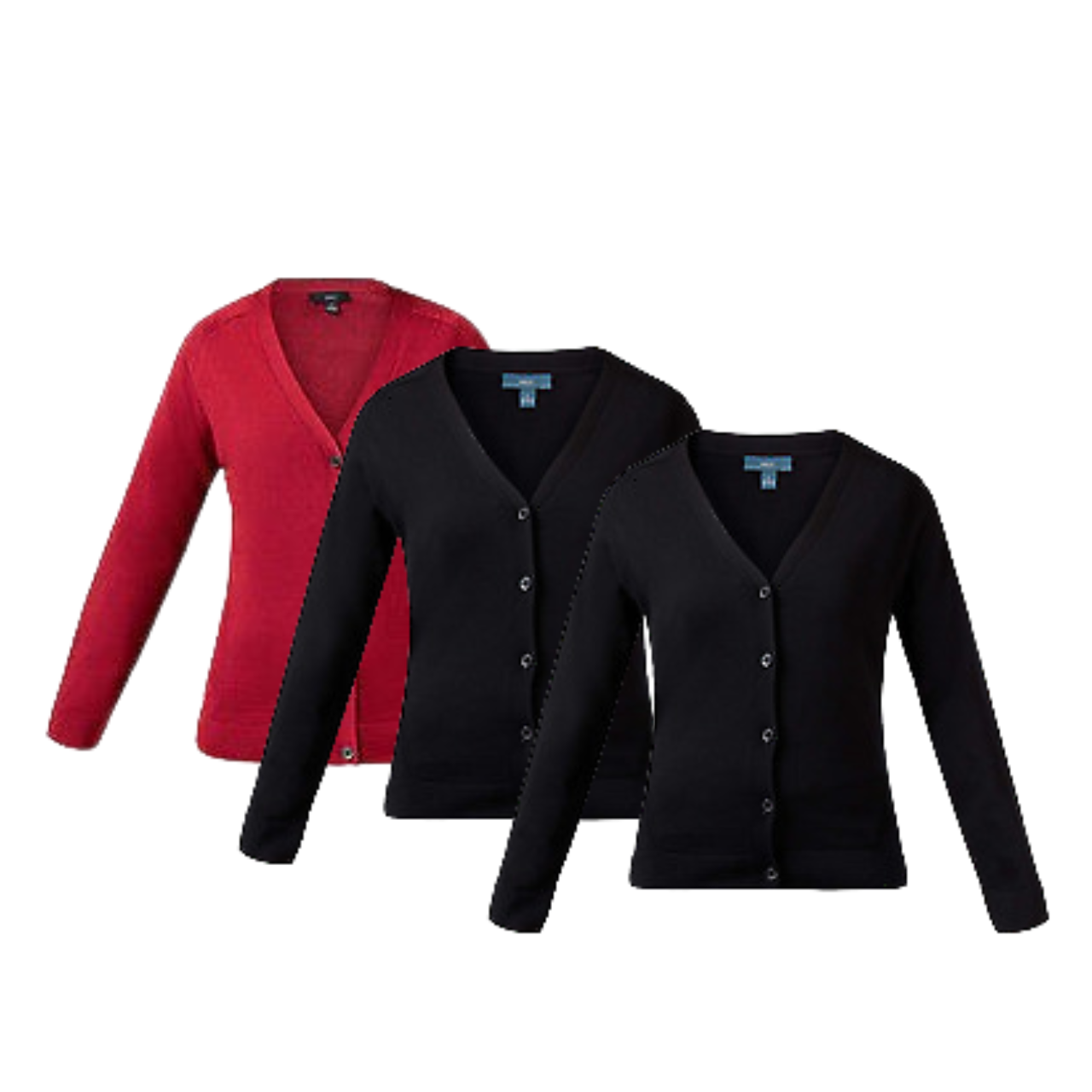 NNT Womens Pure Wool Detail Cardigan Long Sleeve Button up Shirt CAT5AP-Collins Clothing Co