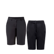 NNT Womens Cargo Chino Short Pants Stretch Waistband Short Tailored Fit CAT3QJ-Collins Clothing Co