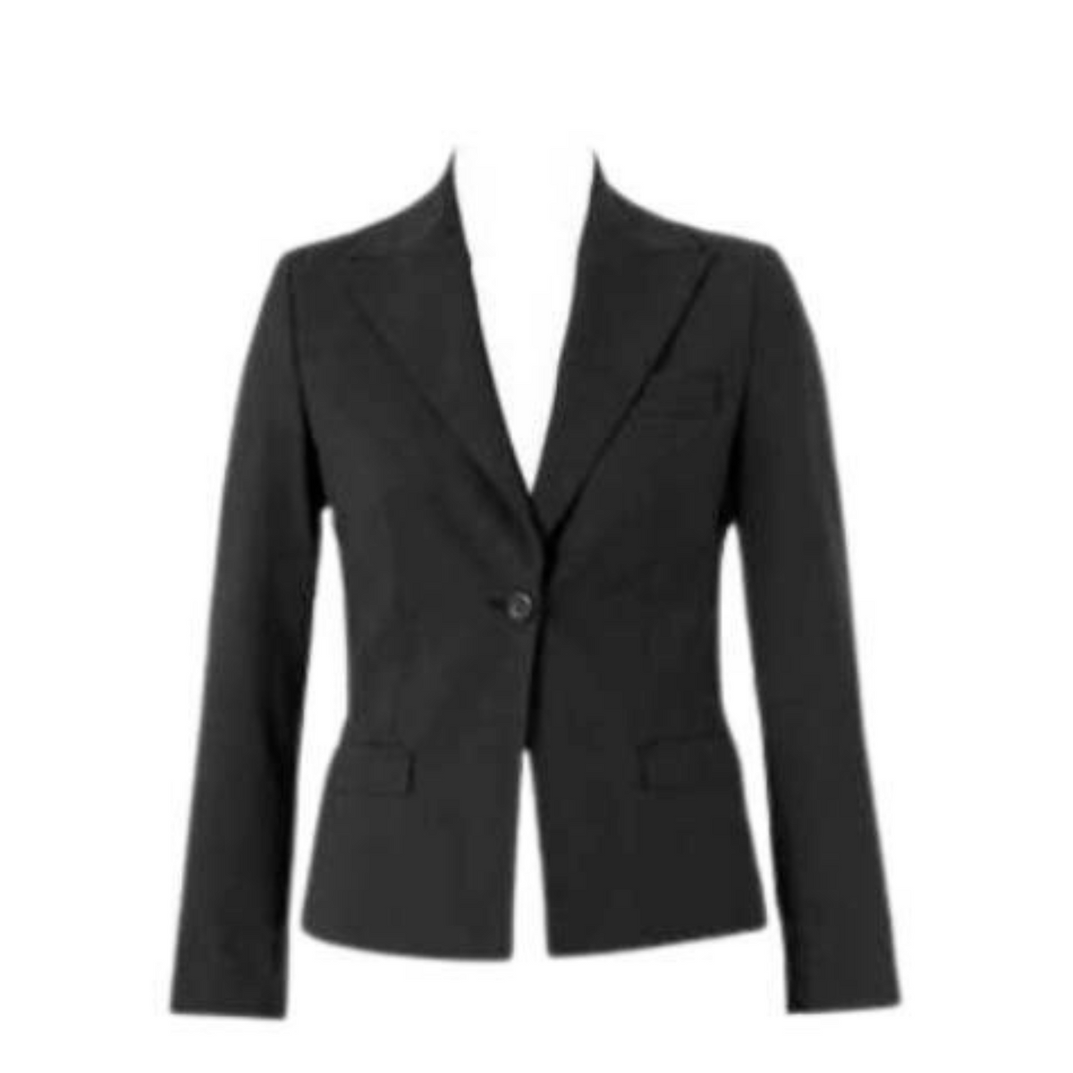 NNT Women Stretch Wool Blend 1 Button Cropped jacket Business Blazer CAT13T-Collins Clothing Co